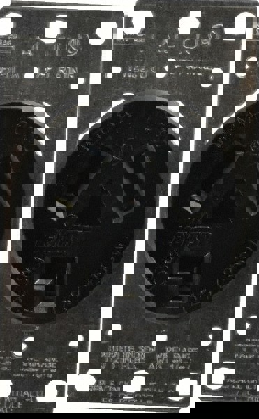 Straight Blade Single Receptacle: NEMA 10-30R, 30 Amps, Ungrounded